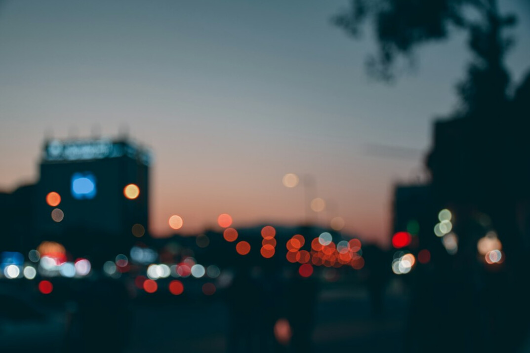 night city lights