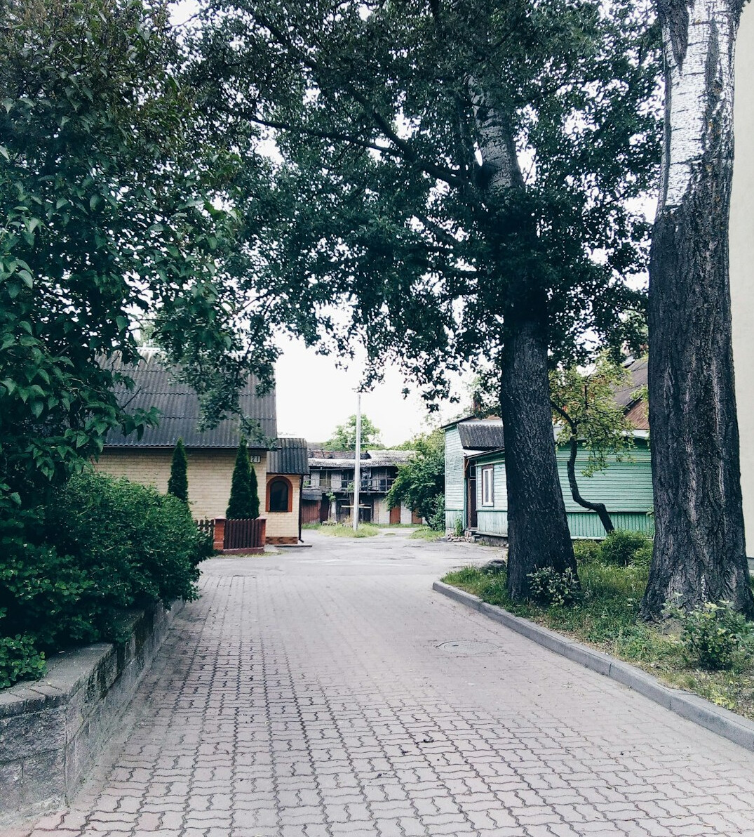 old neighborhood street